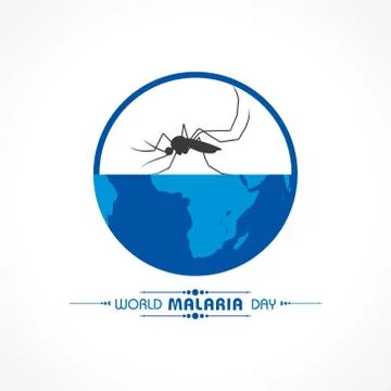 Vector Illustration of World Malaria Day Illustrazione stock