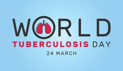 Vector illustration of World Tuberculosis Day Poster Stock Illustration