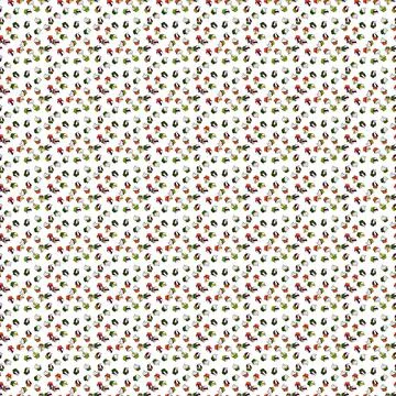 Vector illustration. Wrapping paper. Seamless pattern with cakes. Nice birthday Stock Illustration