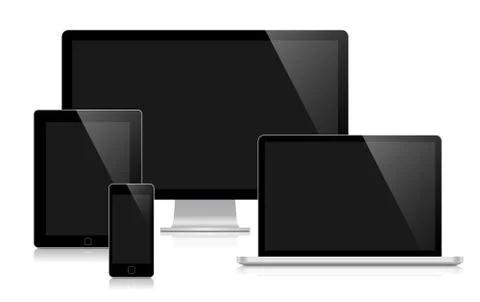 Vector ilustration for responsive web design Stock-Illustration