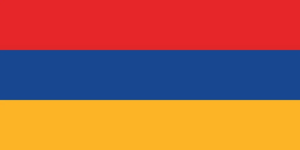 Vector Image of Armenia Flag Stock Illustration