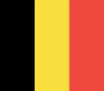Vector Image of Belgium Flag Stock Illustration