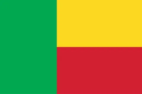 Vector Image of Benin Flag Stock Illustration