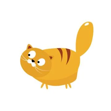 Vector Image of Big Cat Stock Illustration