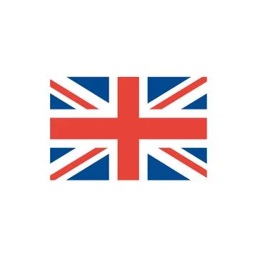Vector Image of The British Flag.United Kingdom Flag vector illustration Stock Illustration