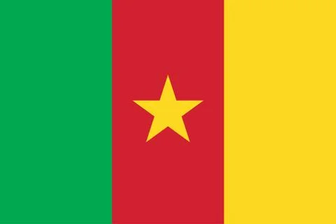 Vector Image of Cameroon Flag Stock Illustration