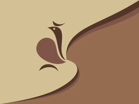 Vector image of an chicken design. イラスト素材