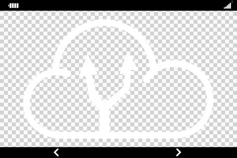 Vector image of cloud computing icon Stock Illustration