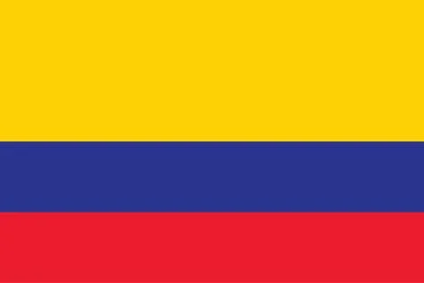 Vector Image of Colombia Flag Stock Illustration