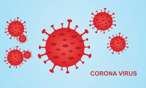 Vector Image of Corona Virus COVID19 Stock Illustration