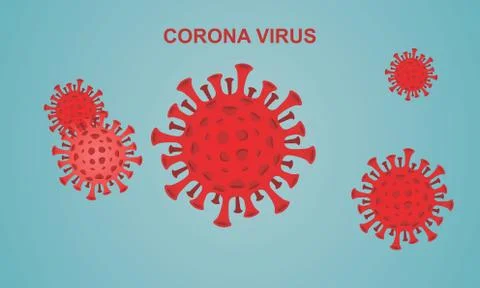 Vector Image of Corona Virus COVID19 Stock Illustration