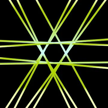 Vector image of David star of Israel icon Stock Illustration