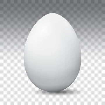 Vector image of eggs on a transparent background, easter egg 스톡 일러스트
