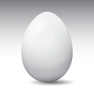 Vector image of eggs on a white background, easter egg 스톡 일러스트