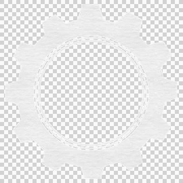 Vector image of gear Stock Illustration