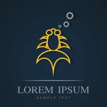 Vector image of an goldfish design Stock Illustration