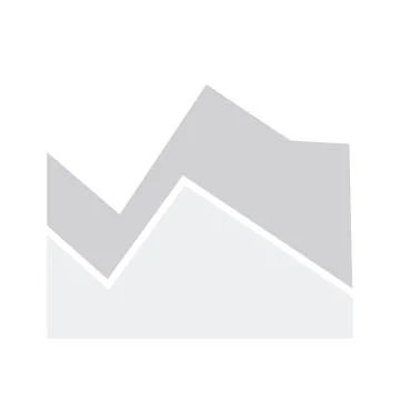 Vector image of gray area chart Stock Photos