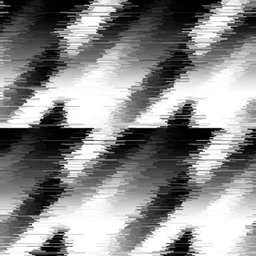 Vector image with imitation of grunge datamoshing texture. Stock Illustration
