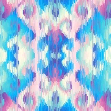 Vector image with imitation of grunge datamoshing texture. Seamless carpet te Illustrazione stock