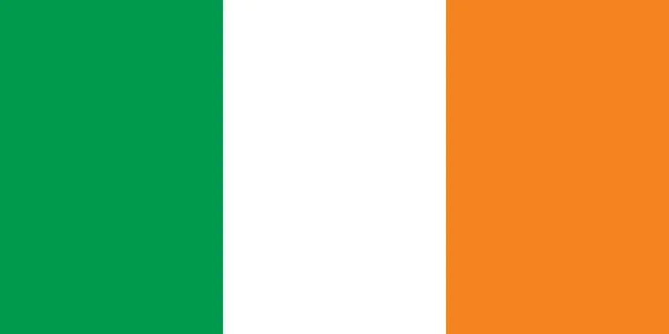 Vector Image of Ireland Flag Stock Illustration