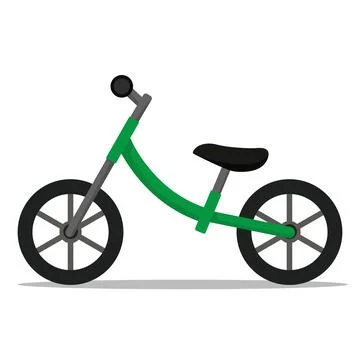 Vector image of kid's cycle Stock Illustration