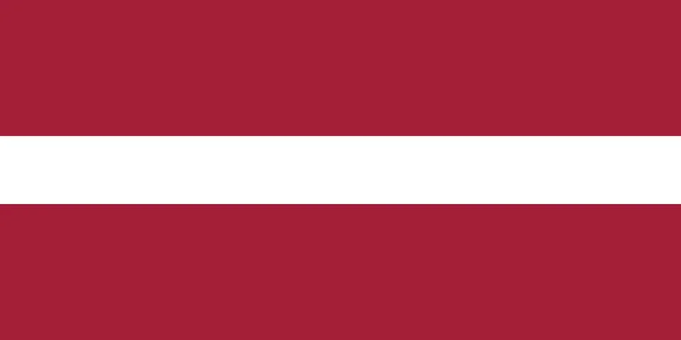 Vector Image of Latvia Flag Stock Illustration