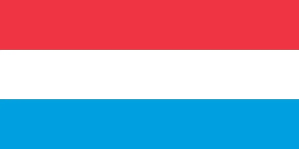 Vector Image of Luxembourg Flag Stock Illustration