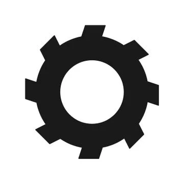 Vector image machine gears and transmission parts Stock Illustration