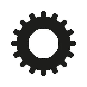 Vector image machine gears and transmission parts Stock Illustration