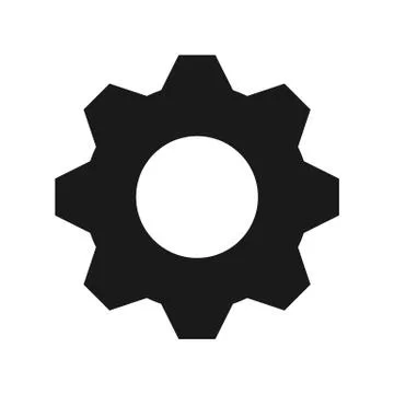 Vector image machine gears and transmission parts Stock Illustration