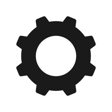 Vector image machine gears and transmission parts Stock Illustration