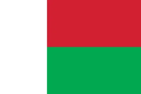 Vector Image of Madagascar Flag Stock Illustration