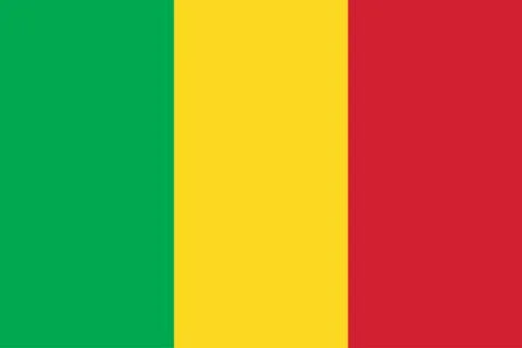 Vector Image of Mali Flag Stock Illustration
