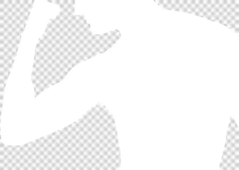 Vector image of man flexing muscle Stock Photos