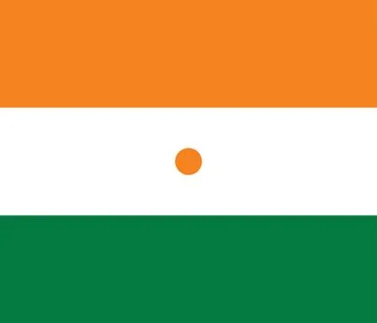 Vector Image of Niger Flag Stock Illustration
