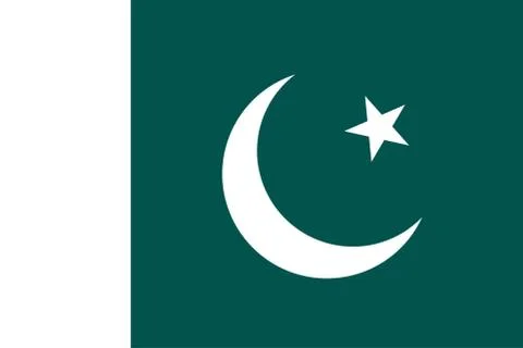 Vector Image of Pakistan Flag Stock Illustration