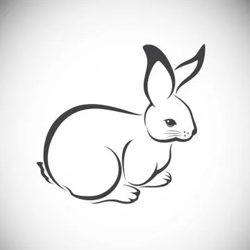 Vector image of an rabbit 스톡 일러스트