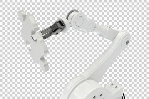 Vector image of robot holding game puzzle Stockillustratie