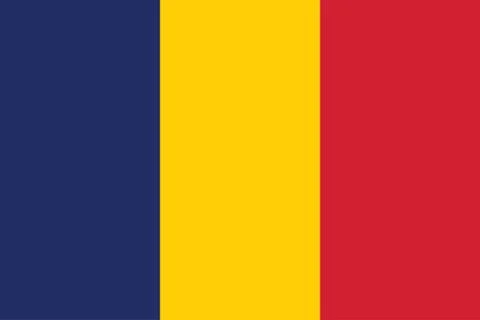 Vector Image of Romania Flag Stock Illustration