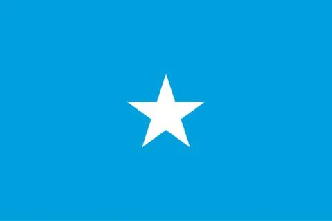 Vector Image of Somalia Flag Stock Illustration