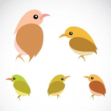 Vector image of an sparrow Stock Illustration