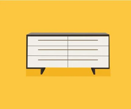 Vector image of stool Stock Illustration
