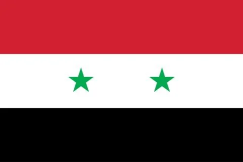 Vector Image of Syria Flag Stock Illustration