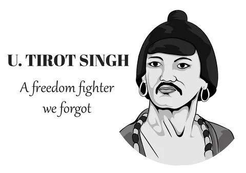 Vector image of Tirot Sing. Stock Illustration