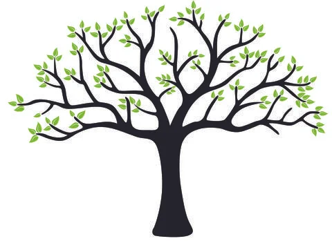 Vector image of a tree Stock Illustration