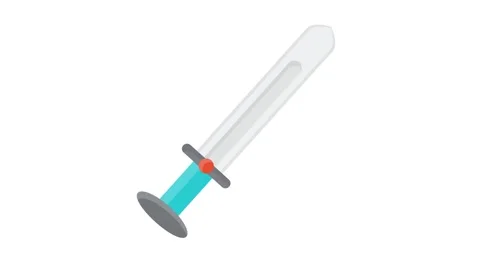 Vector image of two crossed swords, available for 1 credit, USD $1. Stock Footage 332453752