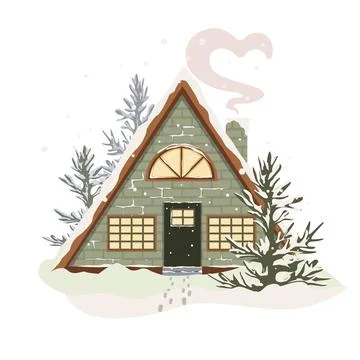 Vector image for Valentine's day. Symbol of family unity and healthy family.. Stock Illustration