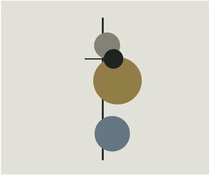 Vector image of wooden stool Illustrazione stock