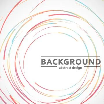 Vector images with stripes of different colors Stock Illustration