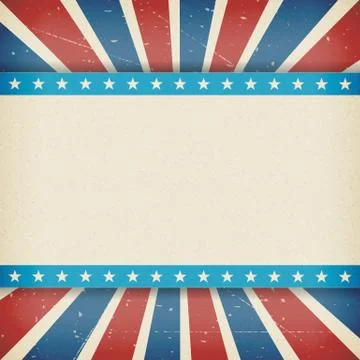 Vector independence 4th July american day poster イラスト素材